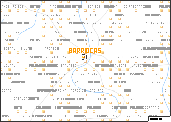 map of Barrocas