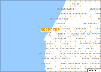 map of Barrocas
