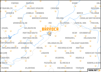 map of Barroca