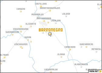 map of Barro Negro