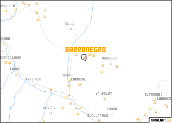 map of Barro Negro