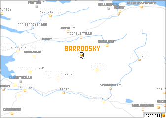 map of Barroosky