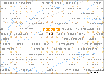 map of Barrosa