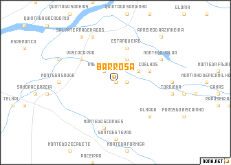 map of Barrosa