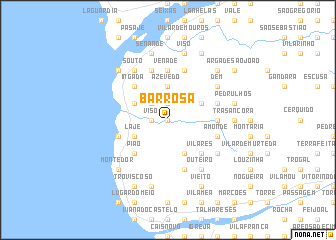 map of Barrosa