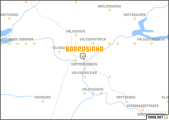 map of Barrosinha