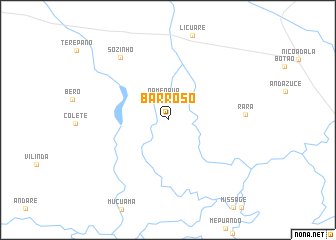 map of Barroso