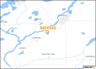 map of Barrows