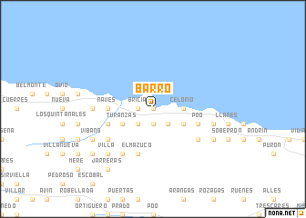 map of Barro