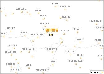 map of Barrs