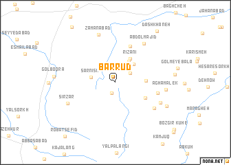 map of Bar Rūd