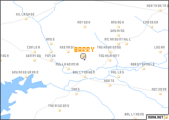 map of Barry