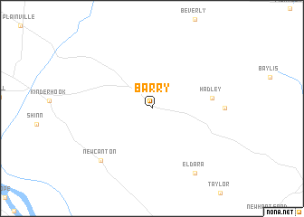 map of Barry