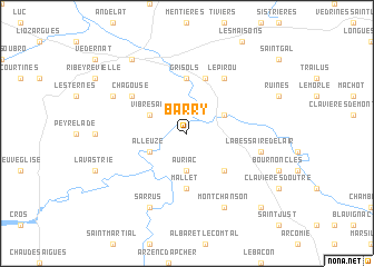 map of Barry