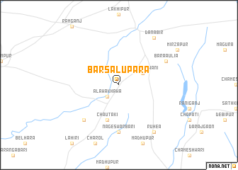 map of Barsālupāra