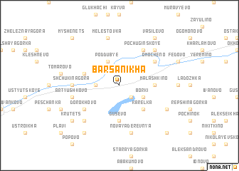 map of Barsanikha