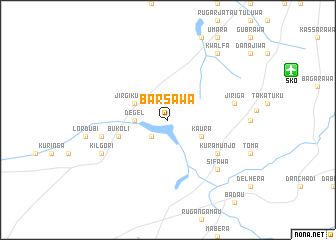 map of Barsawa