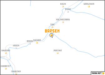 map of Barsem