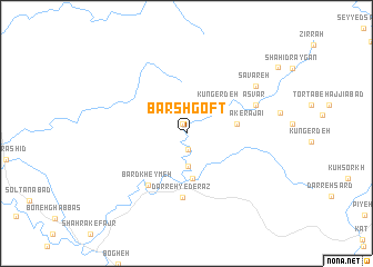 map of Barshgoft