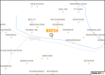 map of Barsh