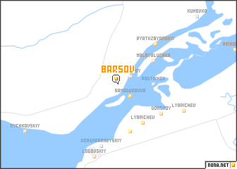 map of Barsov