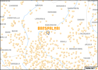 map of Bar Spalmai