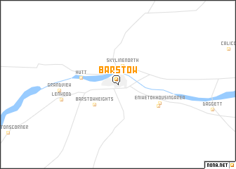 map of Barstow