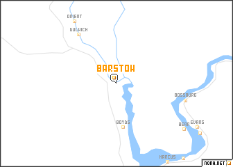 map of Barstow