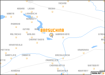 map of Barsuchina