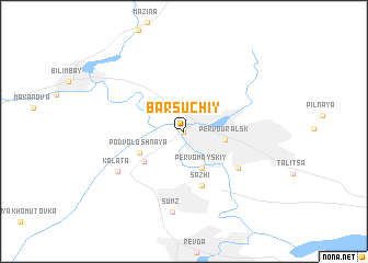 map of Barsuchiy