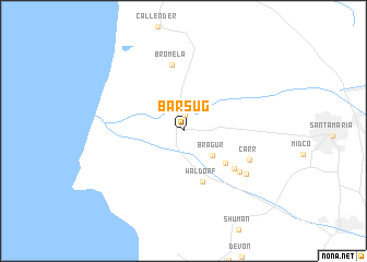 map of Barsug