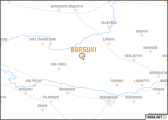 map of Barsuki