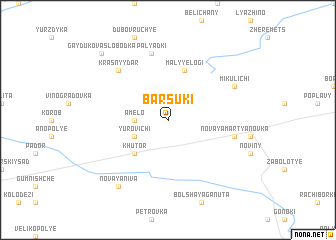 map of Barsuki