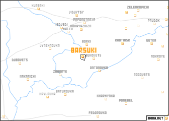 map of Barsuki