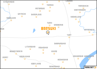 map of Barsuki