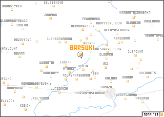 map of Barsuki