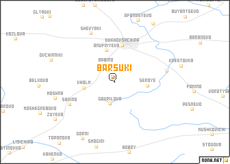 map of Barsuki