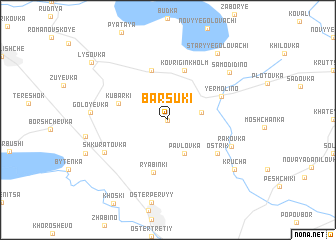 map of Barsuki