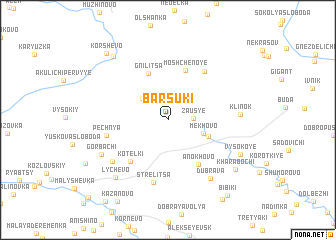 map of Barsuki