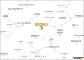 map of Barsuki