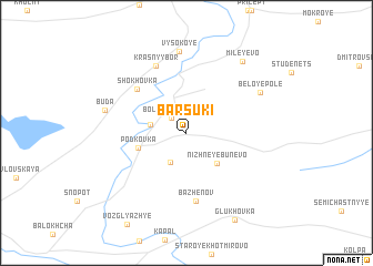 map of Barsuki