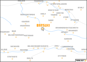 map of Barsuki