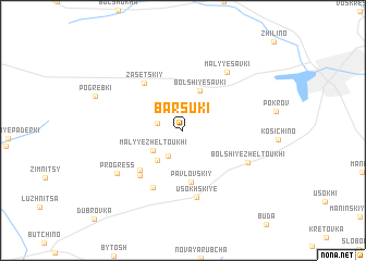 map of Barsuki