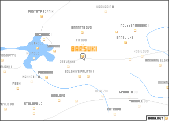 map of Barsuki