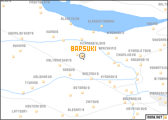 map of Barsuki