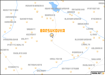 map of Barsukovka