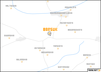 map of Barsuk