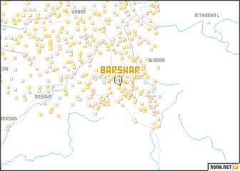 map of Barswār