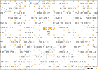 map of Barsy