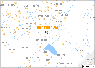 map of Bartābāvdi